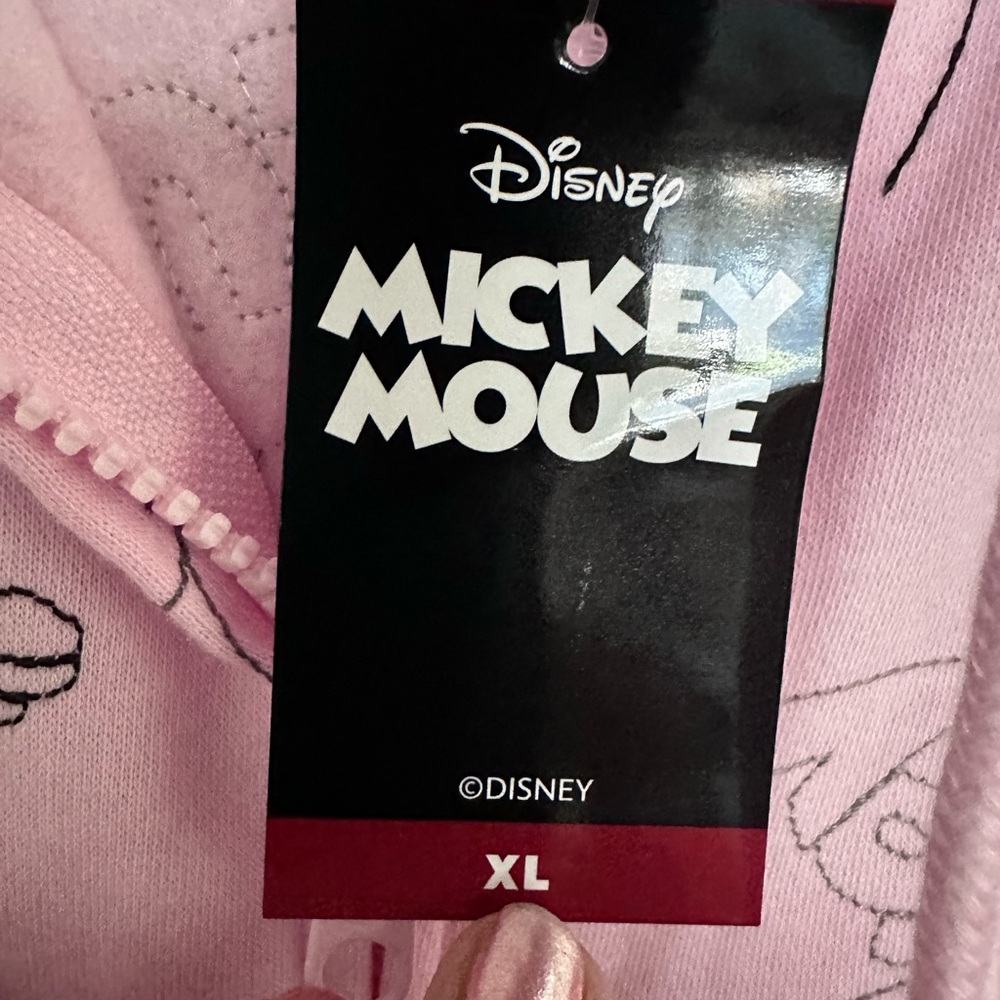 Disney Pink Mickey Mouse Hoodie - Picture 5 of 9